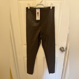 NWT faux leather leggings!